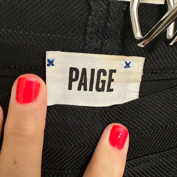 Paige Leather Stretchy Pants Leggings Size Small - Picture 2 of 11